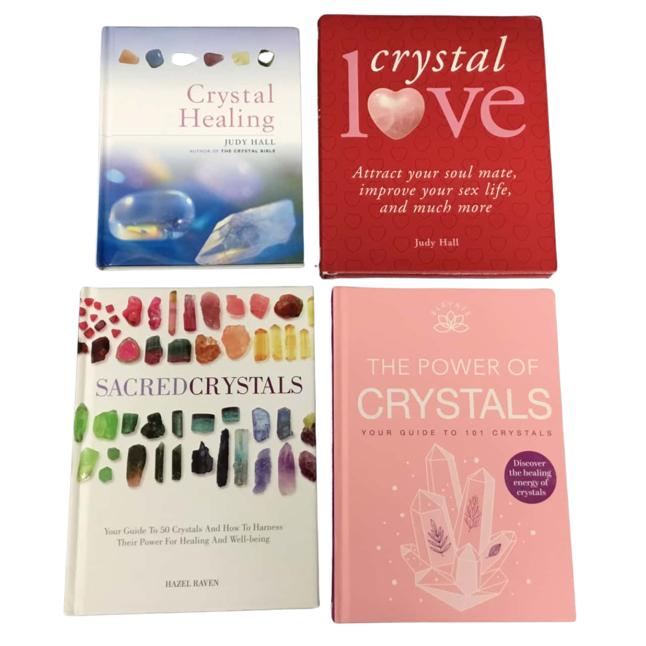Crystal Book Bundle x 4 As pictured