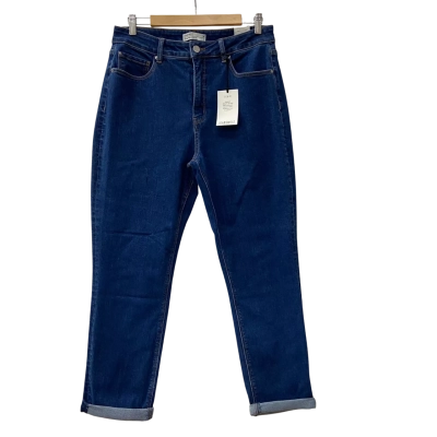 Jeanswest High Waisted Tapered Crop Jeans in Size 14