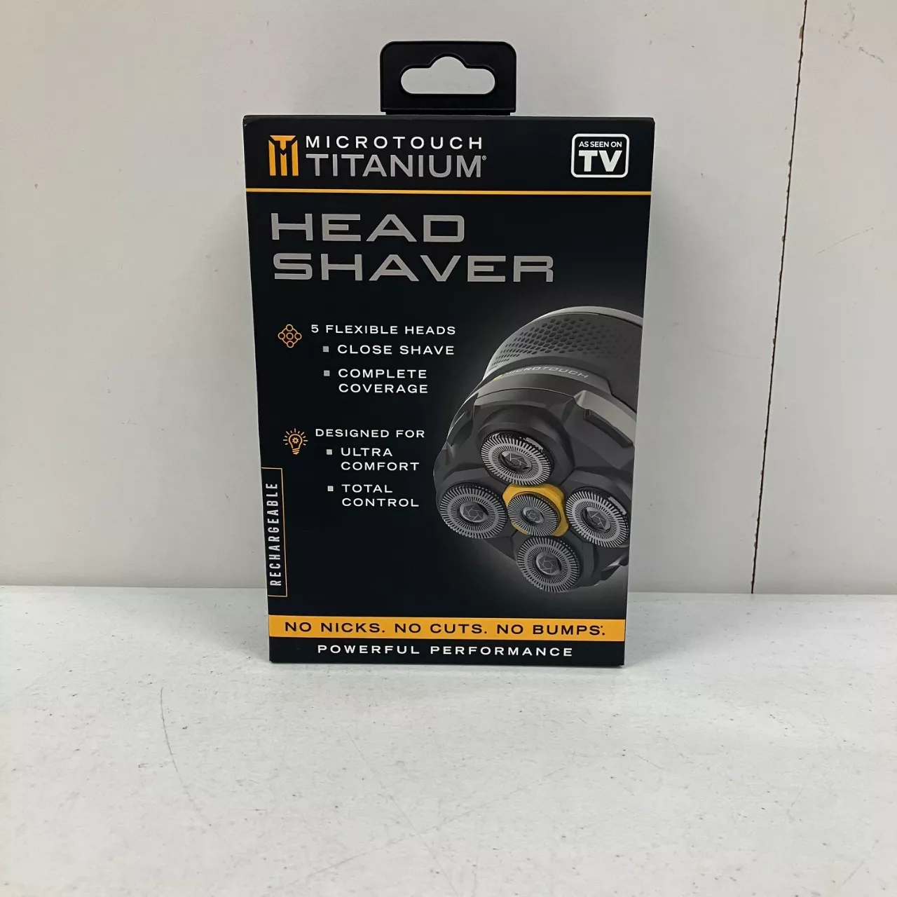 Micro Touch Razor Titanium Microtouch Titanium Head Shaver (s)