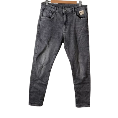 Fashion Jeans  Mens  Size 34 Straight Leg Jeans Grey 