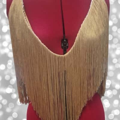 Meshki Womens  Size M Party Top Nude 