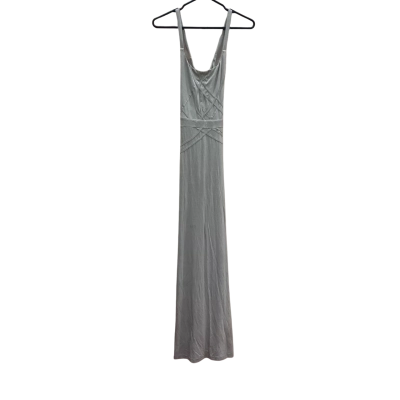 Katherine Womens Size 10 Mocha Sleeveless Maxi Dress