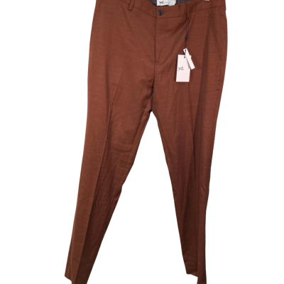 BNWT Yd. Mens  Size 34 Skinny Leg Pants Brown / Maroon 
