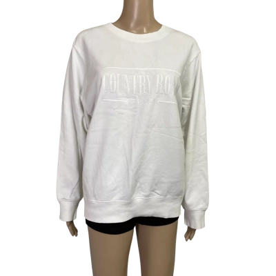 Country Road white women’s crewneck sweater size M Womens 
