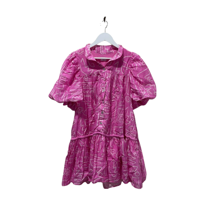 Sheike Women’s Dress / Size 10 / Pink /  White