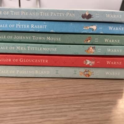 6 Assorted Beatrix Potter books