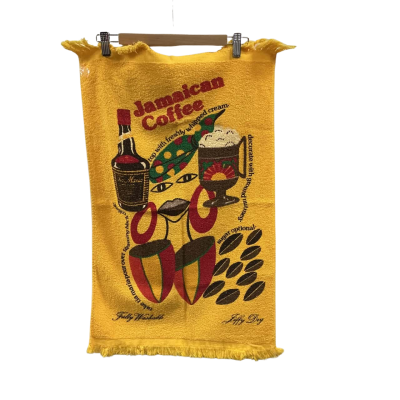 Jamaican Coffee Tea Towel