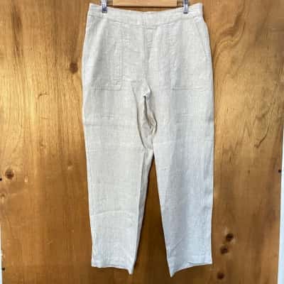 Jump Cream Patch Pocket Pants Size 12