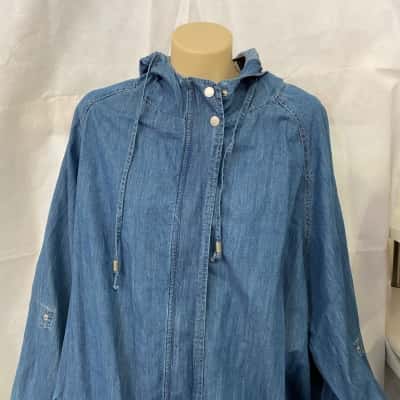 City Chic Jkt Lulu Nid Denim - Size L Brand New RRP $149.95