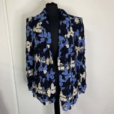 Womens  Size 14 Blue / White 