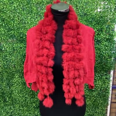 One red fly Kids  Size 7 Red cardigan