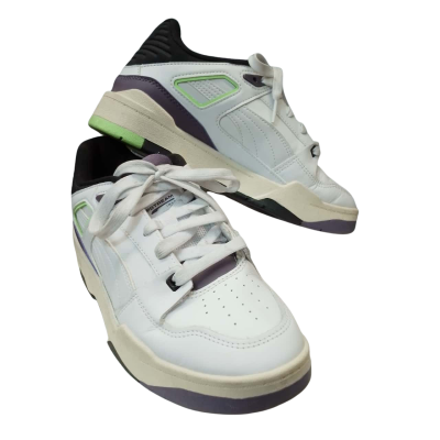 Puma Slipstream INVDR Women's Size 38  White / Green / Purple Sneakers