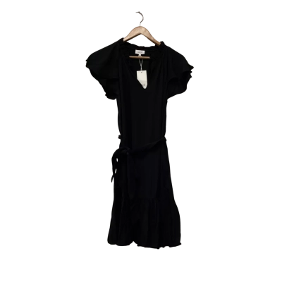 Seed Heritage Womens  Size 10 Midi Dress Black  