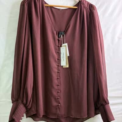 Forever New Curve Womens Andorra Size 20 Blouse BNWT