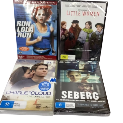DVD Mixed Movies Set of 4 (New Sealed)