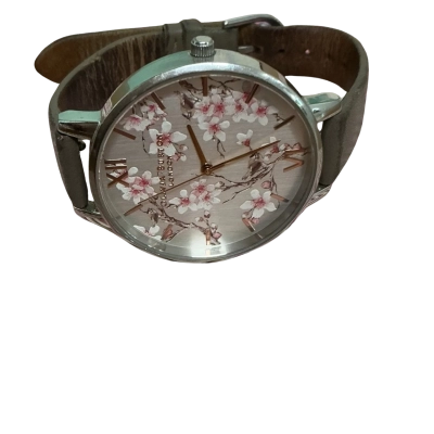 Olivia Burton Womens Watch Floral / Grey 