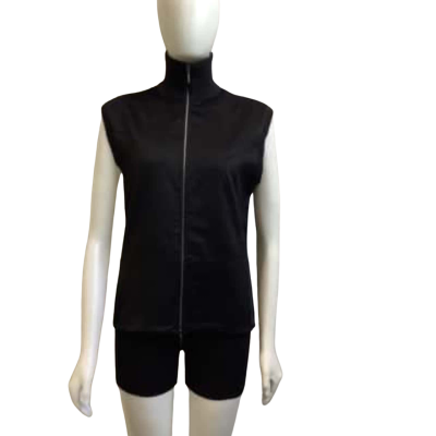 House of Cashmere Womens To Fit AUS Size 10 Vest Jacket Black 