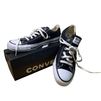 Converse Unisex Black Sneakers Size 7 