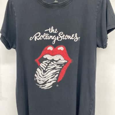 Rolling Stones Womens  Size M T-shirts Black  