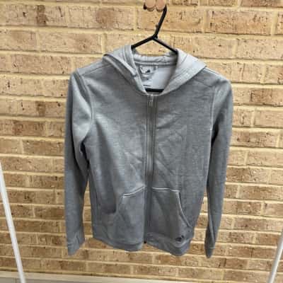 Adidas Mens grey Ti fleece jacket  Size XS 