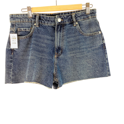 Jay Jays - Blue Andi Cut Off Mid Rise Shorts (Size 10)