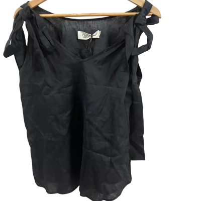 Carolina Womens black sleeveless top Size M / S 