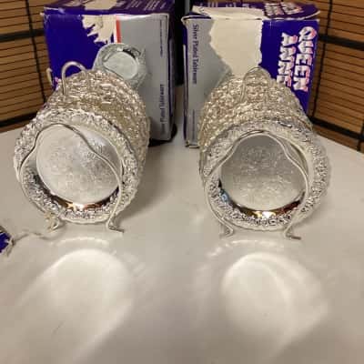 Queen Anne - Silver plated Tableware - Made in England x2