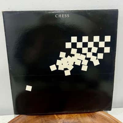 Chess - Bjorn & Benny 1984 Vinyl LP Record 