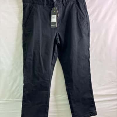 Connor Mens Size 31 Chinos Black BNWT