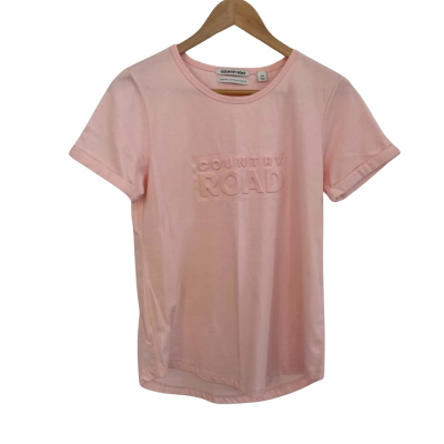 Country Road Womens  Size XXS Short Sleeve Top Pink  
