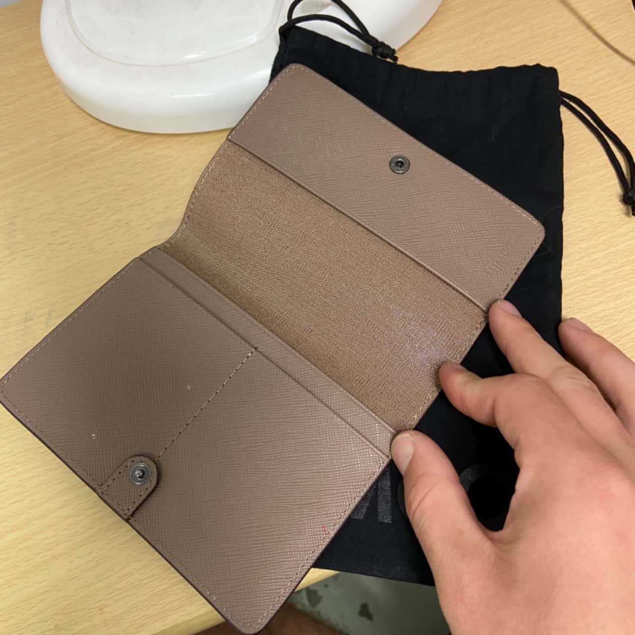 Mimco Womens Passport cover Brown