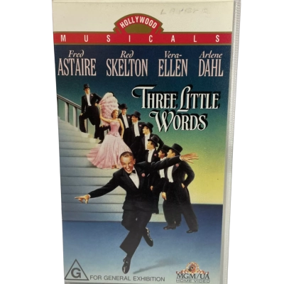 Three Little Words VHS