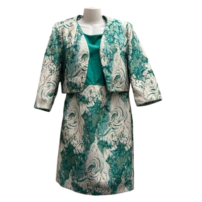 MICHAELA LOUISA Sleeveless Shift Dress with Matching Cropped Jacket