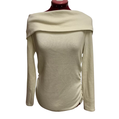 Zara Womens  Size L Jumper Off White 