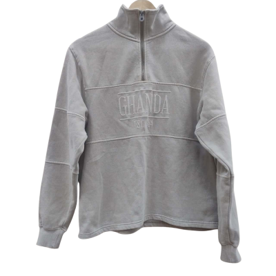 Ghanda Womens Size 8 Jumper Beige (6)