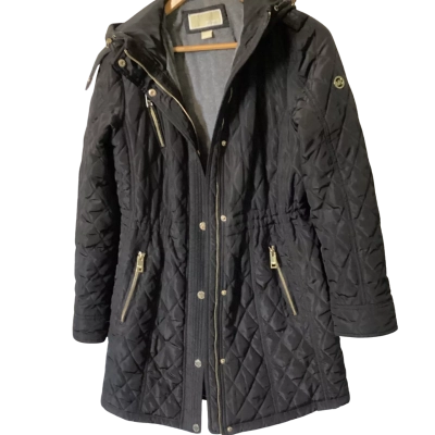 Michael Kors Women's Hooded Quilted Coat