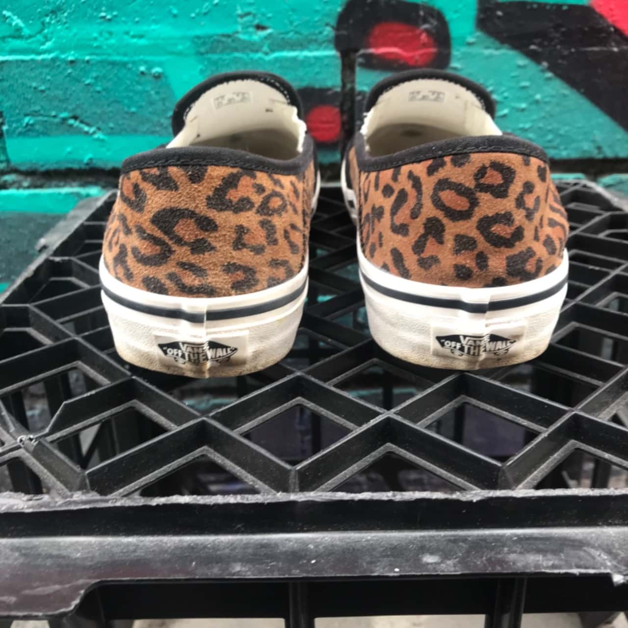 van leopard print shoes