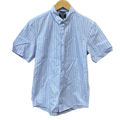 Indie Kids Blue/White Striped Shirt Size 14