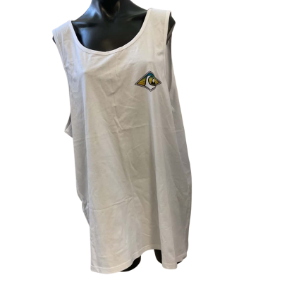 Quiksilver Mens  Size XXXL Singlet  White 