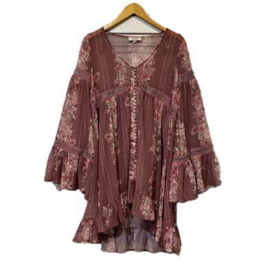 We Are Kindred Womens Dress Size 10 Floral / Pink  / White 