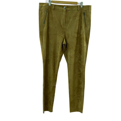 Rockmans Women's Size 18 Regular Length Wide Leg Pants British Khaki BNWT