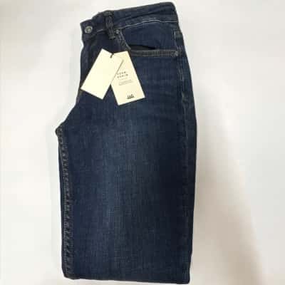 BNWT Jag Deep Sea Joey Mid Rise Skinny Crop Jeans S10