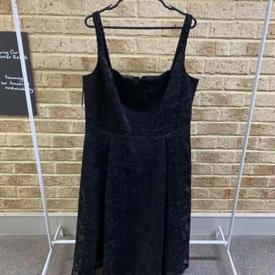 City Chic Womens Jackie o black dress Size 20 / L 
