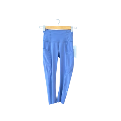 Lululemon Size 0 Leggings Blue BNWT