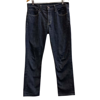 Levis 511 Mens  Size W33 L34 Slim Fit Jeans Navy