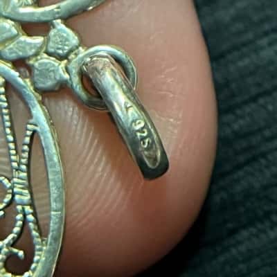925 Filigree Dragonfly Pendant