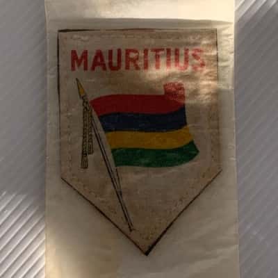 Vintage Mauritius Travel Patch - Factory Sealed