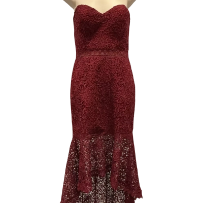 Whyte Valentyne Womens  Size 8 Casual Dress Maroon / Other 
