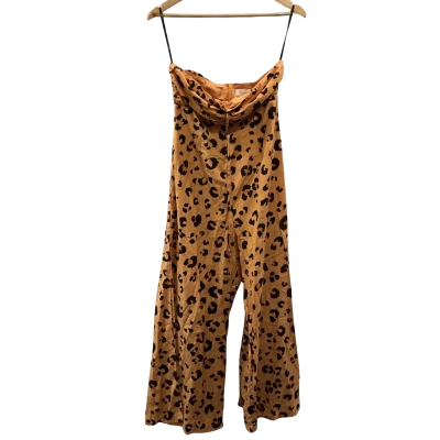 Tigerlily Womens  Size 10 Sleeveless Jumpsuit Orange