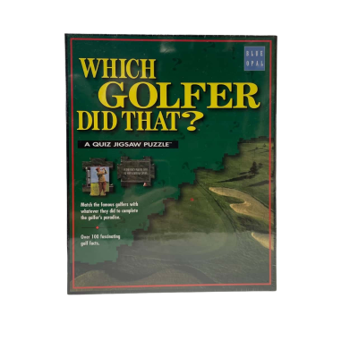 Blue Opal ‘Which Golfer Did That?’ 252pc  Jigsaw Puzzle - New Sealed in Box